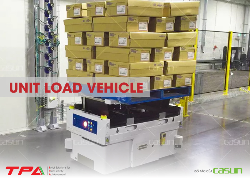 Xe tự hành AGV dạng chở (Unit Load Automatic Guided Vehicle)