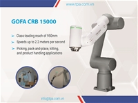 ABB giới thiệu robot cộng tác mới – Gofa CRB 15000