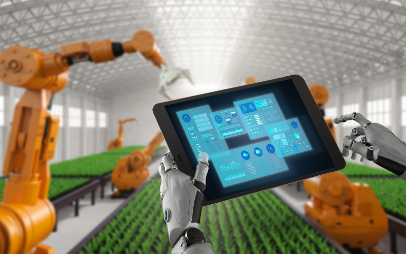 robot công nghiệp đóng vai trò sản xuất chủ đạo trong tương lai